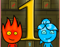 Fireboy and Watergirl 1 Forest Temple poster