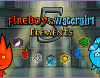 Fireboy and Watergirl 5 Elements poster