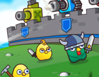 Merge Cannon: Chicken Defense poster